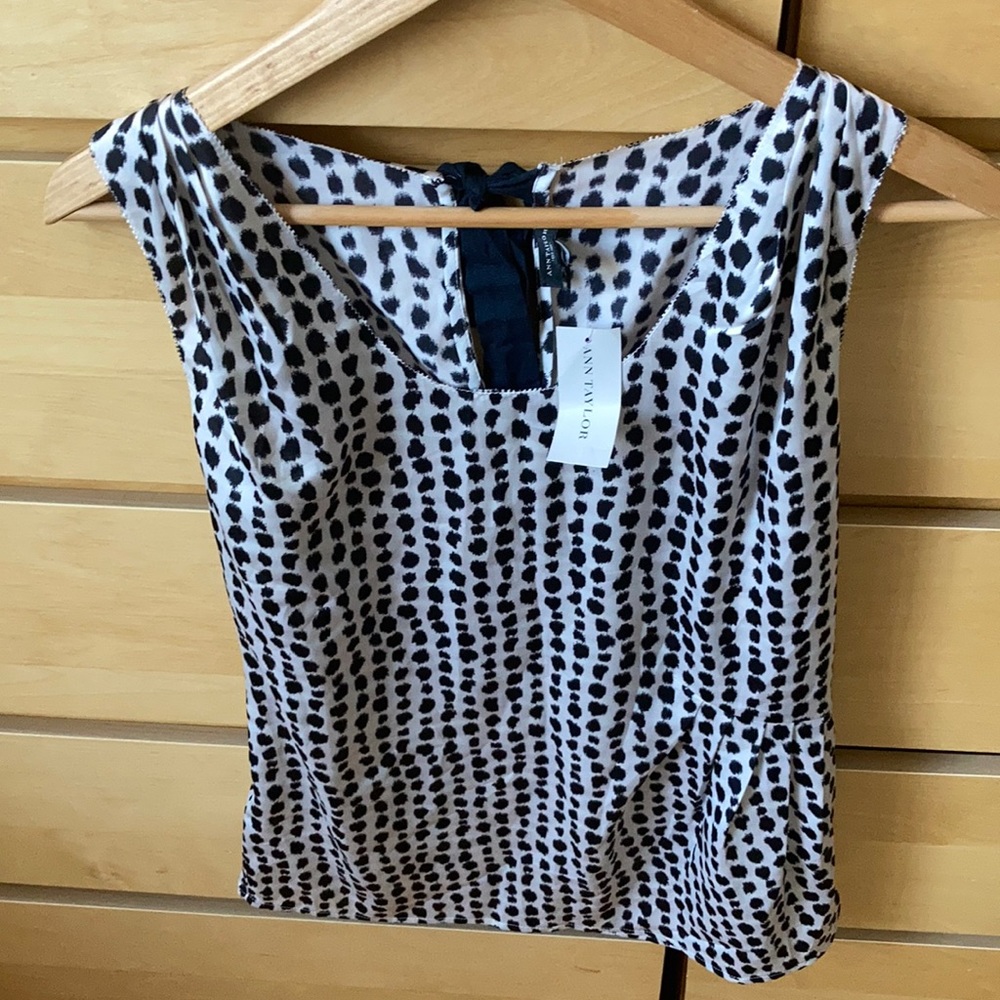 Ann Taylor spotted top